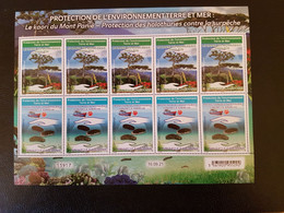 Caledonia 2021 Caledonie KAORI Mont Panié Dayu Biik Flora Trees Nature 5x2v Pair Mnh FULL SHEET - Ungebraucht
