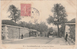LEVALLOIS-PERRET  92 HAUTS DE SEINE CPA  PORTE DE VILLIERS - Levallois Perret