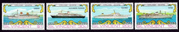 ST. VINCENT 1974 Cruise Ships Sc#371-374 MNH @S4036 - St.Vincent (...-1979)