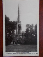 86 - SAINT-JULIEN L'ARS - Le Clocher De L'Eglise, Vue Prise De La Prairie Du Château. - Saint Julien L'Ars