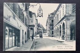 Aubonne Grand Rue/ 1907 - Aubonne