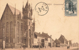 STEKENE - Gemeentehuis - Carte Circulé En 1924 - Stekene