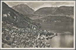 Europe Switzerland Gersau Lake - Chaiserstock & Fronalpstock Mountains Post Card Postkarte Karte POSTCARD Suisse/Schweiz - Gersau