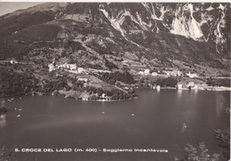 S. CROCE DEL LAGO - PANORAMA DALL'ALTO - V1957 - Other & Unclassified
