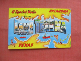 Hello From Lake Texoma  - Oklahoma  / Texas  Ref 5560 - Sonstige & Ohne Zuordnung
