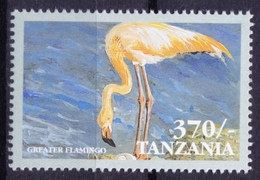 American Flamingo, Water Birds, Tanzania 1999 MNH (**) - Flamingos
