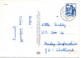 57729 - Bund - 1983 - 70Pfg. B&S EF A AnsKte HARRISLEE -> Grossbritannien - Lettres & Documents