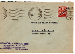 57732 - Berlin - 1949 - 10Pfg Gruenaufdruck EF A OrtsBf BERLIN - Brieven En Documenten