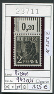 All. Besetzung 1947 - Bizone 1947 - Michel 943 Aw Gem. Scan - ** Mnh Neuf Postfris - Mint