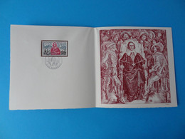 Document 1er Jour Decaris Gravure Taille Douce Tirage Velin D'Arches 2000 Exemplaires Richelieu - Documents Of Postal Services