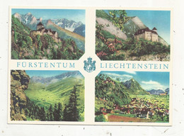 Cp , LIECHTENSTEIN , Castle Of Prince FRANZ-JOSEPH II...MULTIVUES, Vierge - Liechtenstein