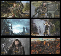 New Zealand The Hobbit Desolation Of Smaug 2013 Movie Middle Earth Lord Of The Rings LOTR (ms) MNH - Nuovi