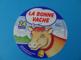Etiquettes De Fromage Fondu La Bonne Vache - Käse