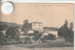 38 -  Carte  Postale Ancienne De   LE PEAGE DE ROUSSILLON  Chateau De Givray - Sonstige Gemeinden