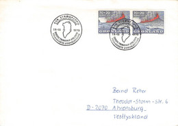 GREENLAND - LETTER SDR. STRÖMFJORD 1973 > GERMANY / GR228 - Storia Postale