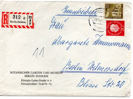 57771 - Berlin - 1959 - 50Pfg Bauten MiF A OrtsRBf BERLIN - Covers & Documents