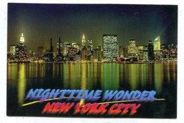 AK 046068 USA - New York City - Nighttime Wonder - Panoramische Zichten, Meerdere Zichten