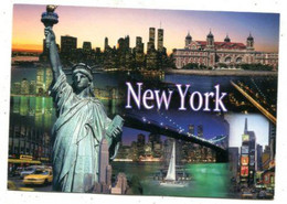 AK 046098 USA - New York City - Mehransichten, Panoramakarten