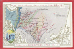 Carte Géographique - Mauritanie (Edition De La Chocolaterie D'Aiguebelle) - Mauretanien