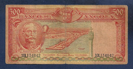 Angola 500 Kwanzas 1956 P90 Fine+ - Angola