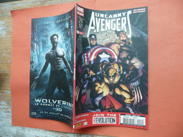 UNCANNY AVENGERS  N 2 A JUILLET 2013 JOIN THE REVOLUTION MARVEL NOW !  PANINI COMICS TRES BON ETAT - Marvel France