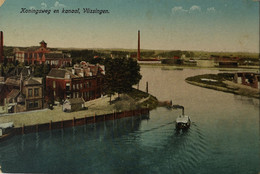 Vlissingen (Zld) Koningsweg En Kanaal 1918 Militair /hoekjes - Vlissingen