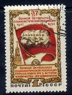 SOVIET UNION 1954 October Revolution, Used.  Michel 1737 - Usados