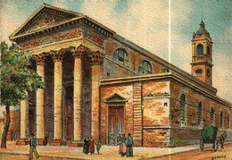 Carte Postale Barré & Dayez (17)  ROCHEFORT   L'Eglise Saint-Louis (signé Barday) - Rochefort