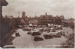 MARKET SQUARE SALISBURY,JOLI PLAN ,CAMION VOITURE,  REF 74772 - Salisbury