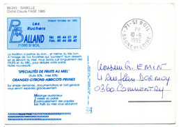 Cachet ..PP  SAINT BOIL-71...Photographe  Claude FAGE-- Isabelle   ( Animée) ..reprise En Carte Publicitaire...à Saisir - Manual Postmarks