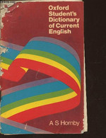 Oxford Student's Dictionary Of Current English - Hornby A.S. - 1978 - Dictionaries, Thesauri