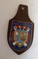 INSIGNE UNION DES SAPEURS POMPIERS DE LA MARNE - Firemen