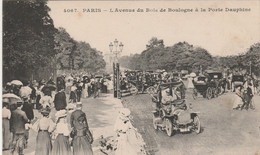 PARIS 75  16è ARRONDISSEMENT CPA  AVENUE DU BOIS  BOULOGNE A LA PORTE DAUPHINE - Paris (16)