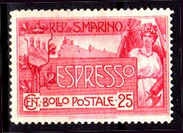 San-Marino-F0221 - Espresso 1907 (+) Hinged - Qualità A Vostro Giudizio. - Autres & Non Classés