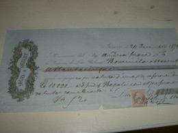 Delcampe - CAMBIALE 1874 SOLEI E HEBERT - Wechsel