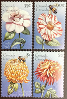 Grenada Grenadines 1996 Flowers Bees MNH - Ohne Zuordnung