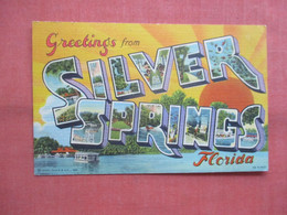 Greetings.-  Silver Springs - Florida > Silver Springs         Ref 5561 - Silver Springs