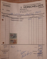 OUDE FACTUUR BIERHANDEL I. VERSCHELDEN LOKEREN , 1970, TAPPISTENBIEREN WESTMALLE - Fatture
