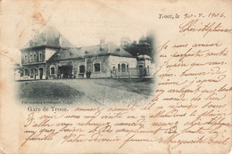 GARE De TROOZ - Carte Circulé En 1906 - Trooz