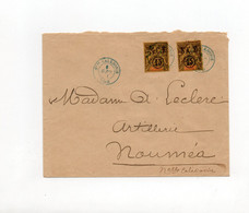 !!! NOUVELLE CALEDONIE, LETTRE DE VOH POUR NOUMEA (PROBABLEMENT DE 1901) - Lettres & Documents