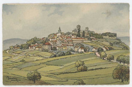 Cpa Signée Barday, Barre Dayez 3118 B, Vézelay, Cathédrale Sud Ouest - Barday