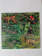 ENGELAND/ GREAT BRITAIN 6x 50 Pence PUZZLE TEE JUNGLE COLLECTION MINT **9393** - [ 4] Mercury Communications & Paytelco