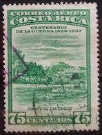 COSTA RICA 1957 Airmail - The 100th Anniversary Of War Of 1856-67 USADO - USED. - Costa Rica