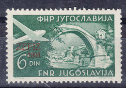 Yugoslavia Republic 1951 Airmail ZEFIZ Mi#653 Mint Never Hinged - Ongebruikt