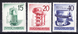 Yugoslavia Republic 1960 Mi#927-929 Mint Never Hinged - Nuevos