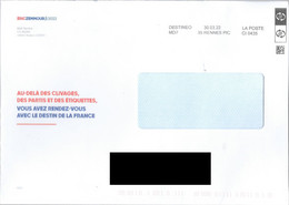 Enveloppe Destinéo : Eric Zemmour. - Covers & Documents