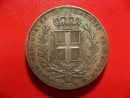 Italie - Sardaigne - 5 Lire 1840 P 6016 - Piemonte-Sardinië- Italiaanse Savoie