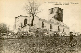 Chaux-Neuve  Ruines De L'église - Other Municipalities