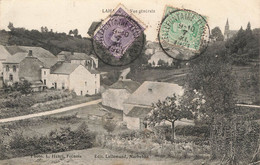 LAHAGE - Vue Générale - Carte Circulé En 1921 Avec Cachet Postal "Bellefontaine-Luxembourg" - Tintigny