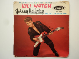 Johnny Hallyday 45Tours EP Vinyle Kili Watch / Ce Serait Bien Vogue Particularité - 45 T - Maxi-Single